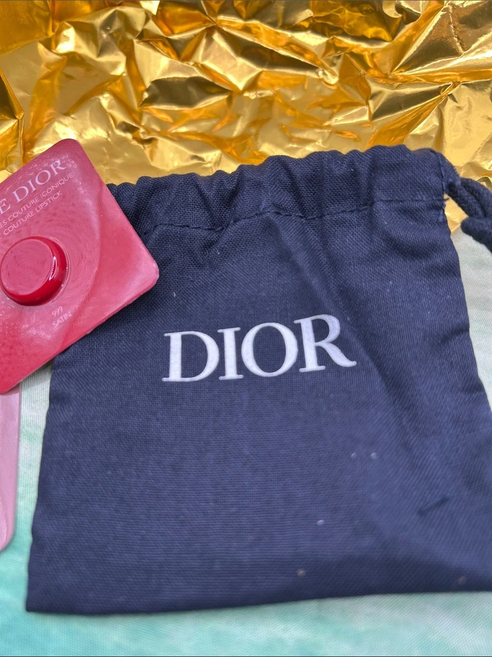 Dior Rouge Dior Sample Set Four Lip Shades with Branded Pouch New
